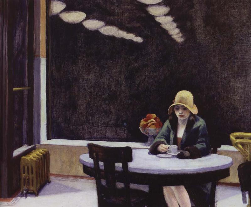 automat, edward hopper